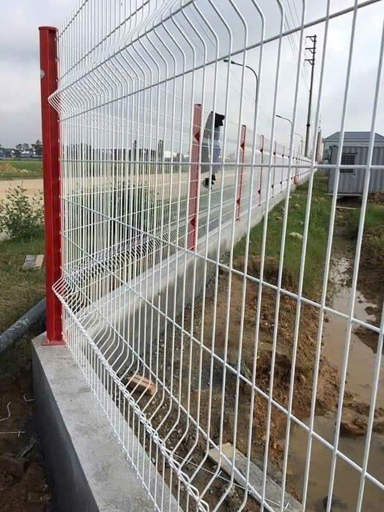 Hàng rào cột trái đào